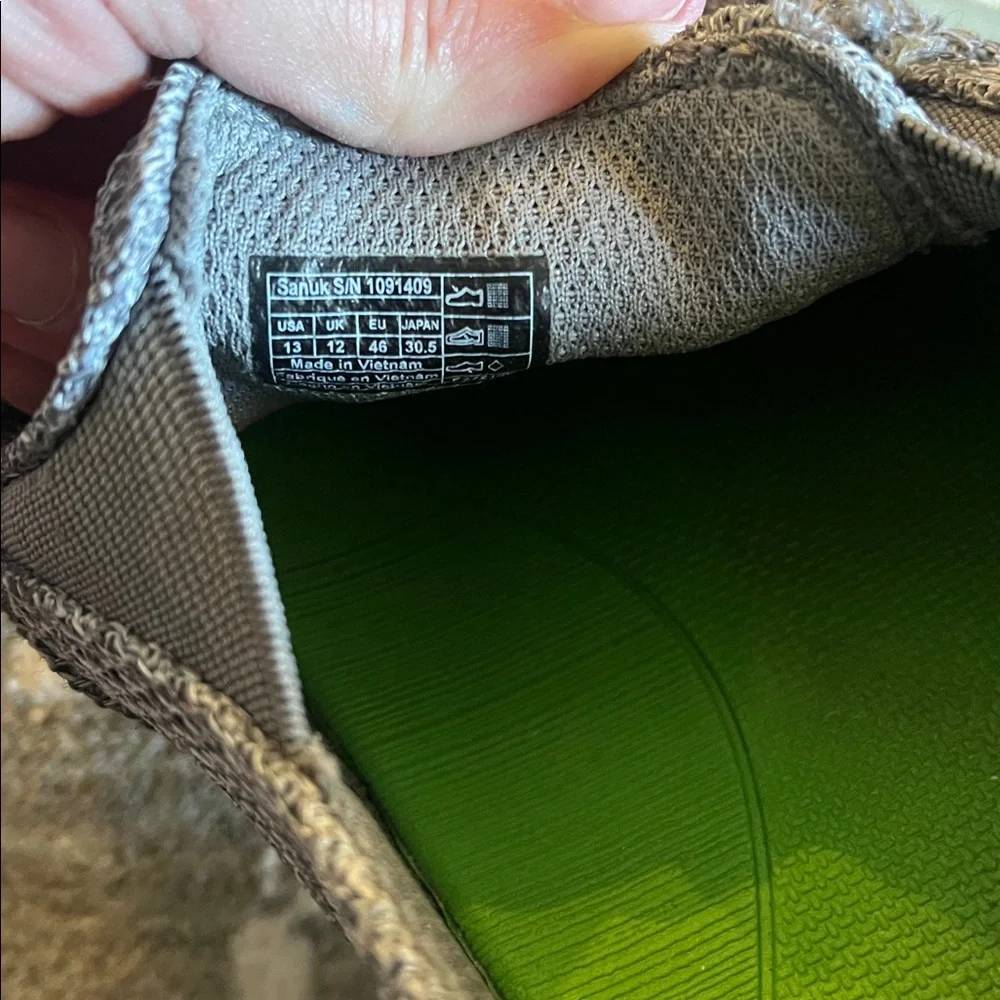 Men’s Sanuk Gray Loafers & Slip-Ons - Picture 2 of 4